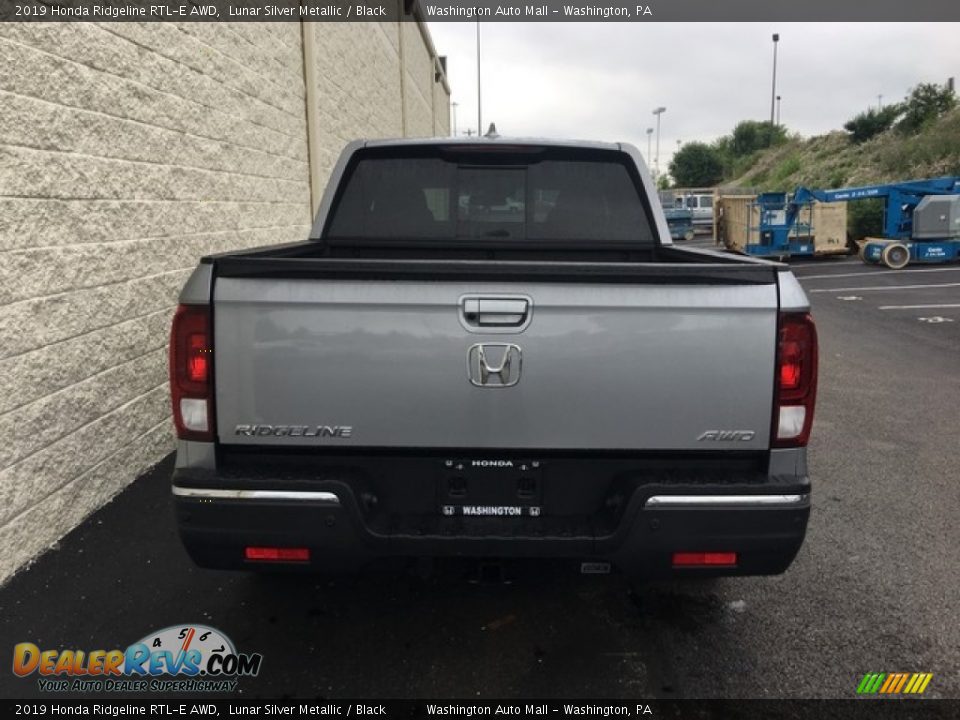 2019 Honda Ridgeline RTL-E AWD Lunar Silver Metallic / Black Photo #5