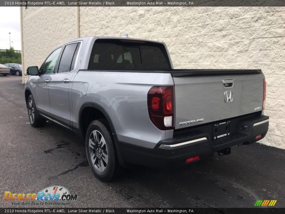 2019 Honda Ridgeline RTL-E AWD Lunar Silver Metallic / Black Photo #10
