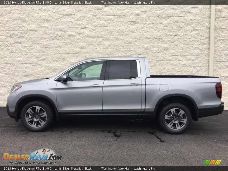 Lunar Silver Metallic 2019 Honda Ridgeline RTL-E AWD Photo #11