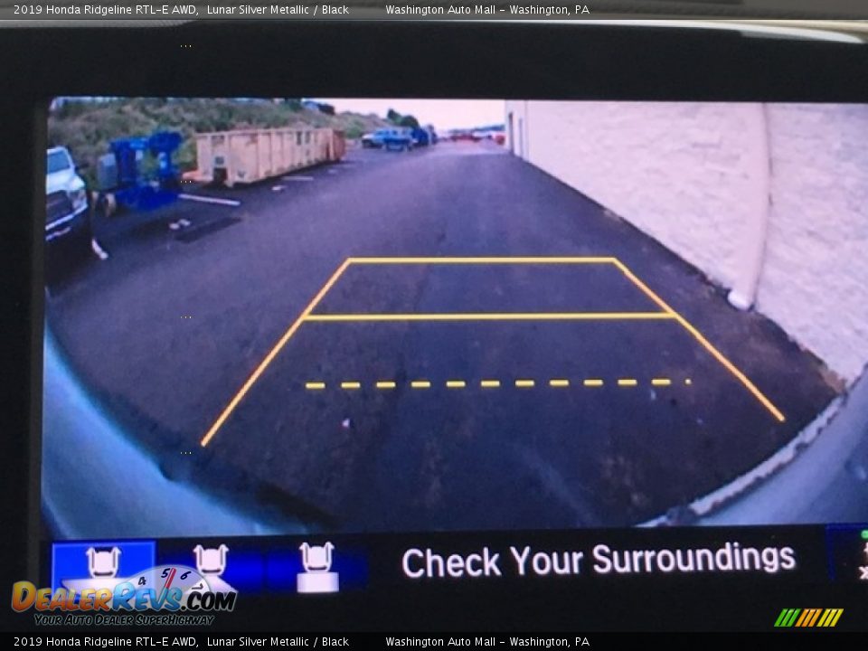 2019 Honda Ridgeline RTL-E AWD Lunar Silver Metallic / Black Photo #23