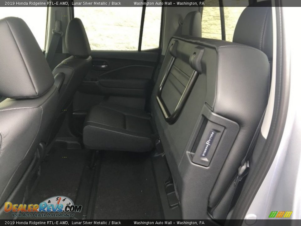 Rear Seat of 2019 Honda Ridgeline RTL-E AWD Photo #28