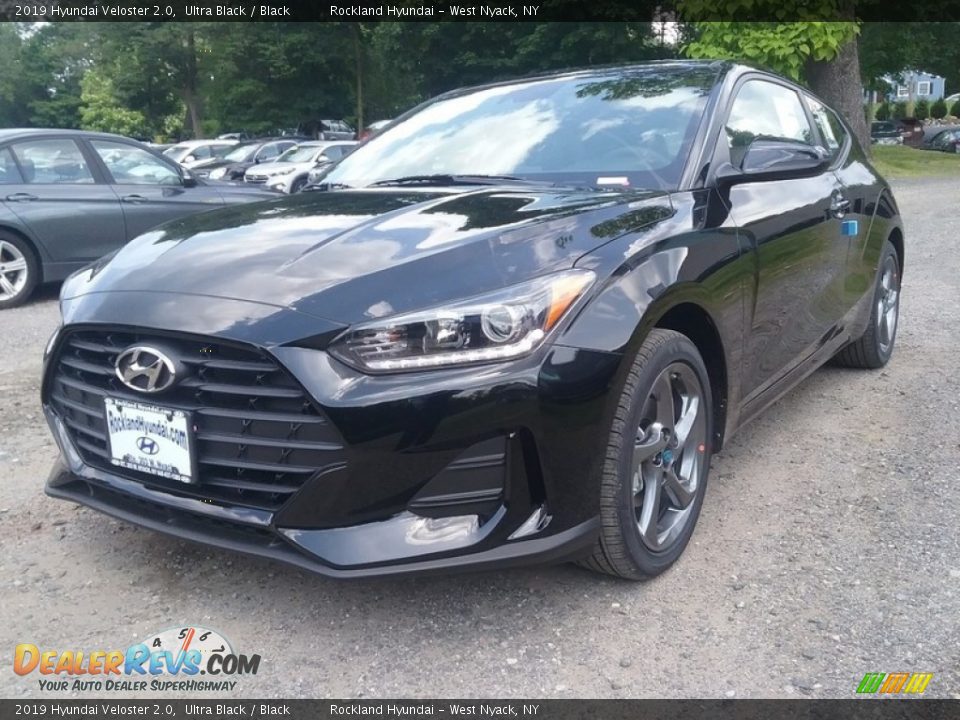 2019 Hyundai Veloster 2.0 Ultra Black / Black Photo #1