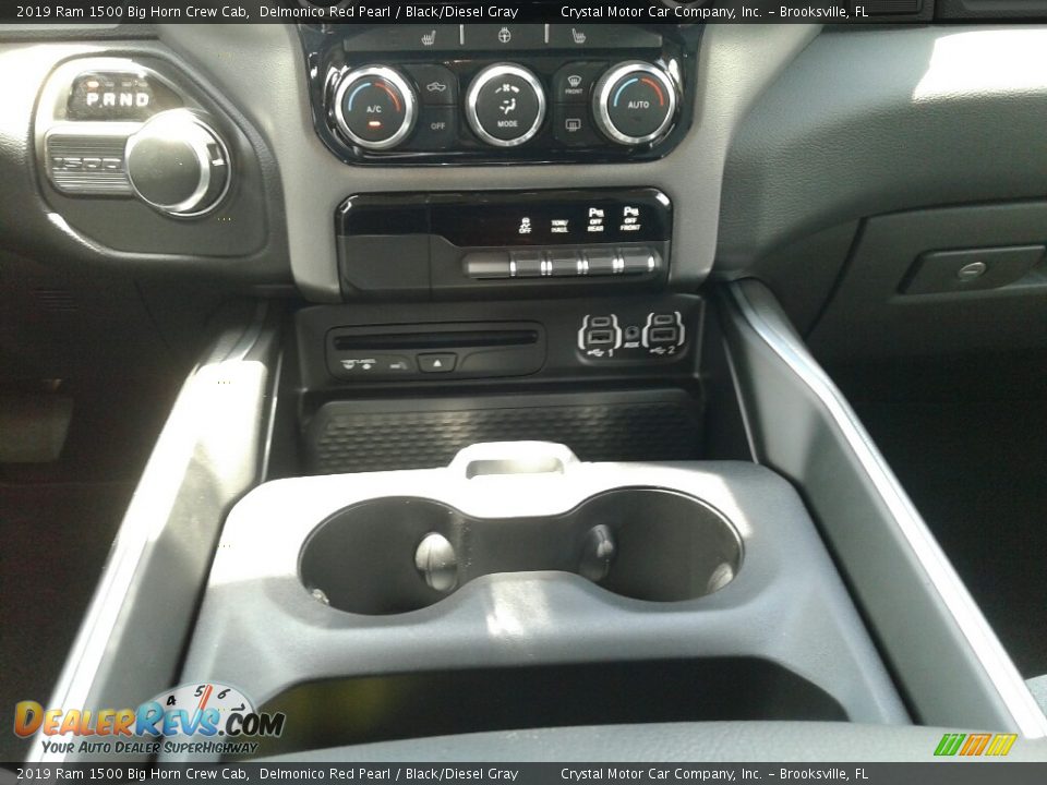 2019 Ram 1500 Big Horn Crew Cab Delmonico Red Pearl / Black/Diesel Gray Photo #16