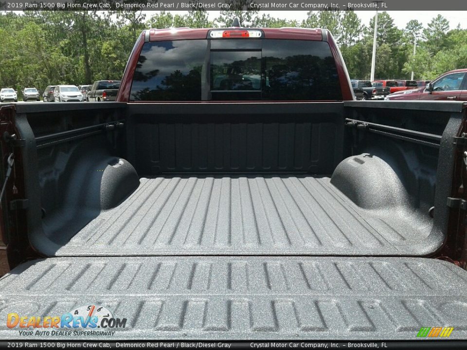 2019 Ram 1500 Big Horn Crew Cab Delmonico Red Pearl / Black/Diesel Gray Photo #19