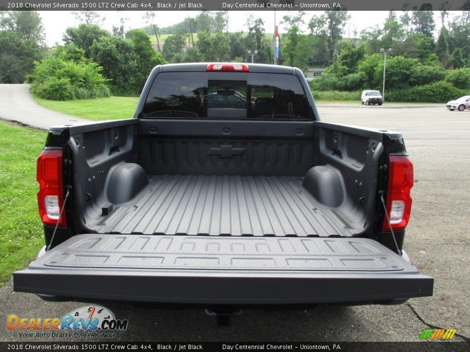 2018 Chevrolet Silverado 1500 LTZ Crew Cab 4x4 Black / Jet Black Photo #5