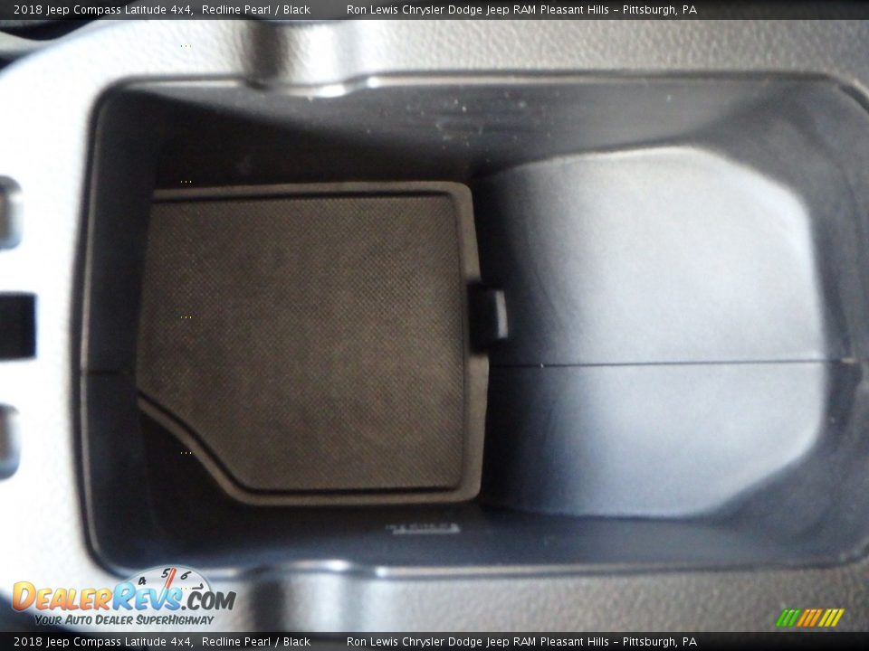 2018 Jeep Compass Latitude 4x4 Redline Pearl / Black Photo #19
