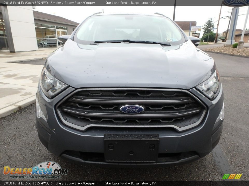 2018 Ford EcoSport SES 4WD Smoke / Ebony Black/Copper Photo #2