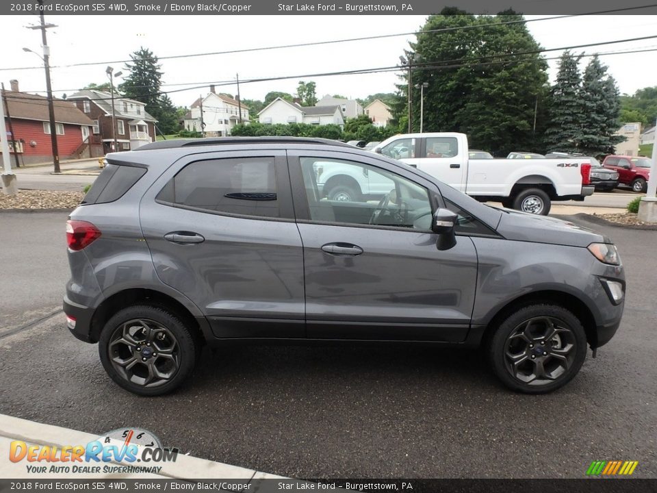 2018 Ford EcoSport SES 4WD Smoke / Ebony Black/Copper Photo #4