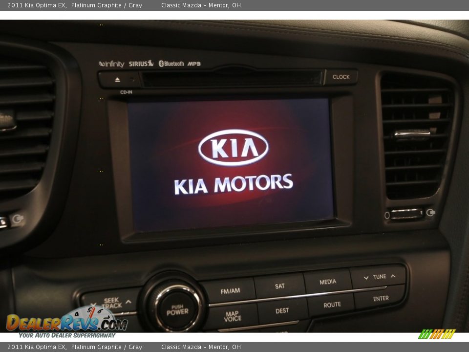 2011 Kia Optima EX Platinum Graphite / Gray Photo #11