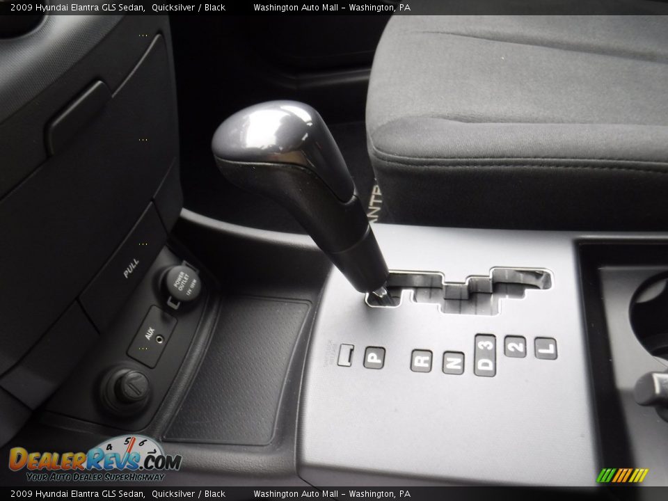 2009 Hyundai Elantra GLS Sedan Quicksilver / Black Photo #15