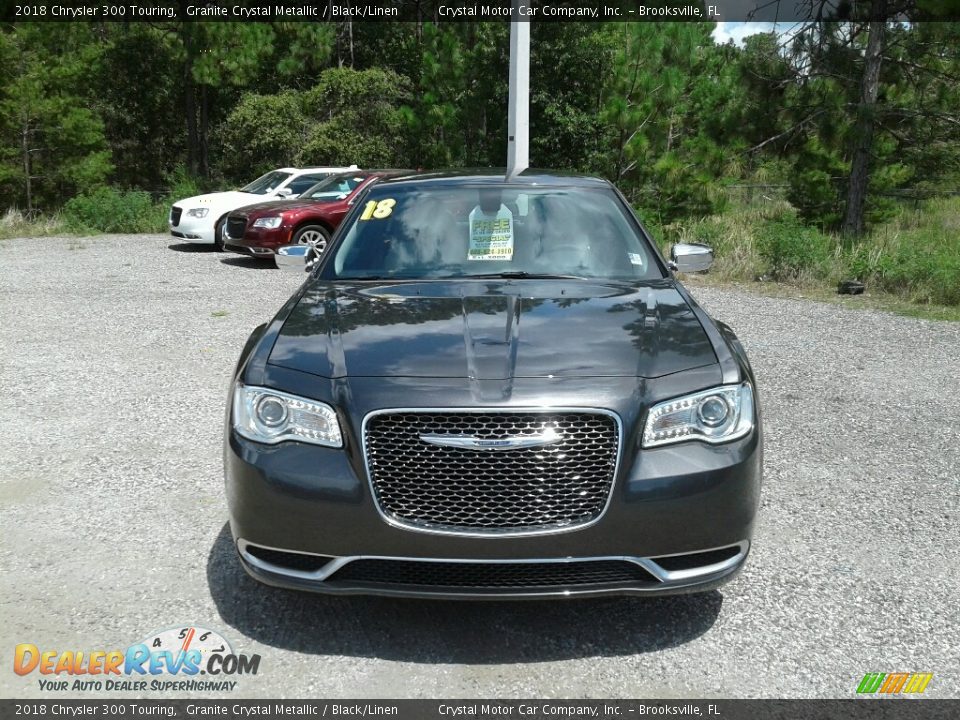 2018 Chrysler 300 Touring Granite Crystal Metallic / Black/Linen Photo #8