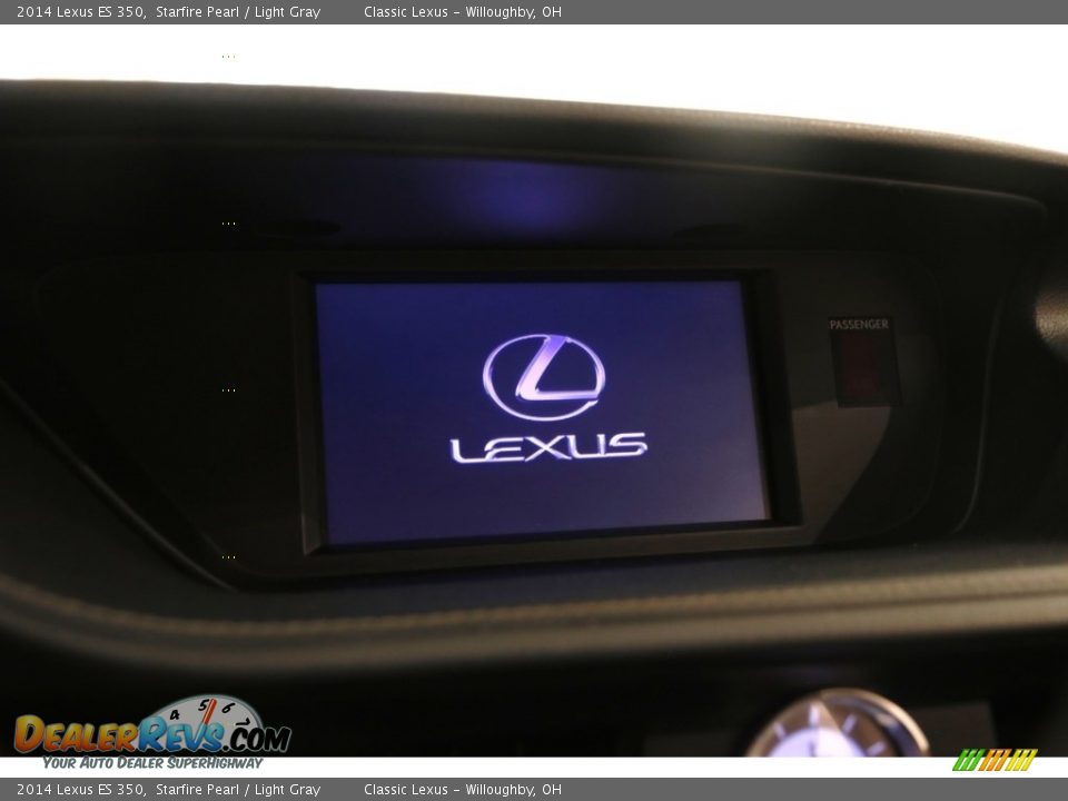 2014 Lexus ES 350 Starfire Pearl / Light Gray Photo #11