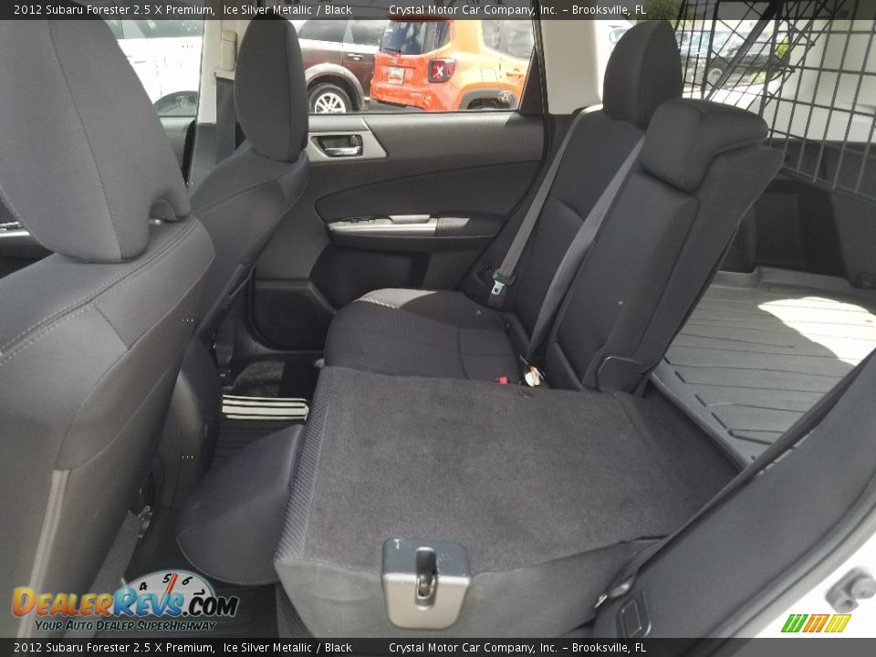 2012 Subaru Forester 2.5 X Premium Ice Silver Metallic / Black Photo #10