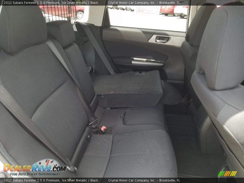 2012 Subaru Forester 2.5 X Premium Ice Silver Metallic / Black Photo #11
