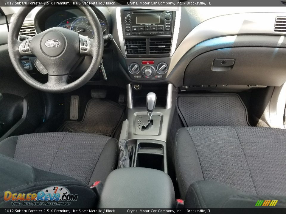 2012 Subaru Forester 2.5 X Premium Ice Silver Metallic / Black Photo #13