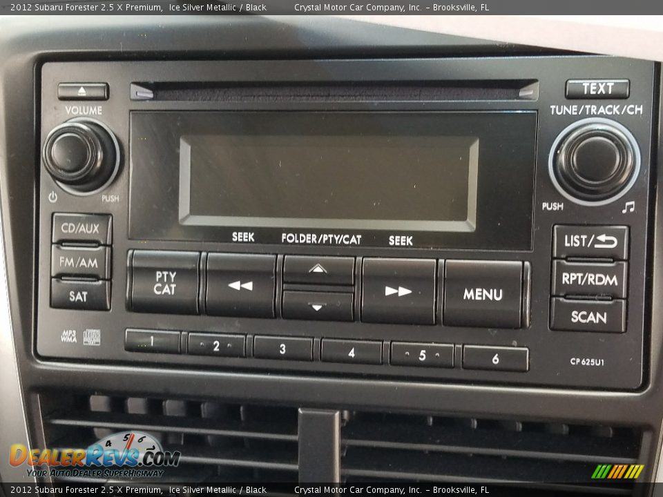 2012 Subaru Forester 2.5 X Premium Ice Silver Metallic / Black Photo #15