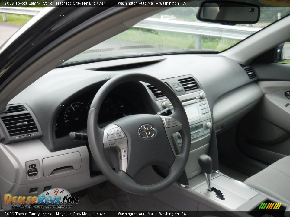 2009 Toyota Camry Hybrid Magnetic Gray Metallic / Ash Photo #12
