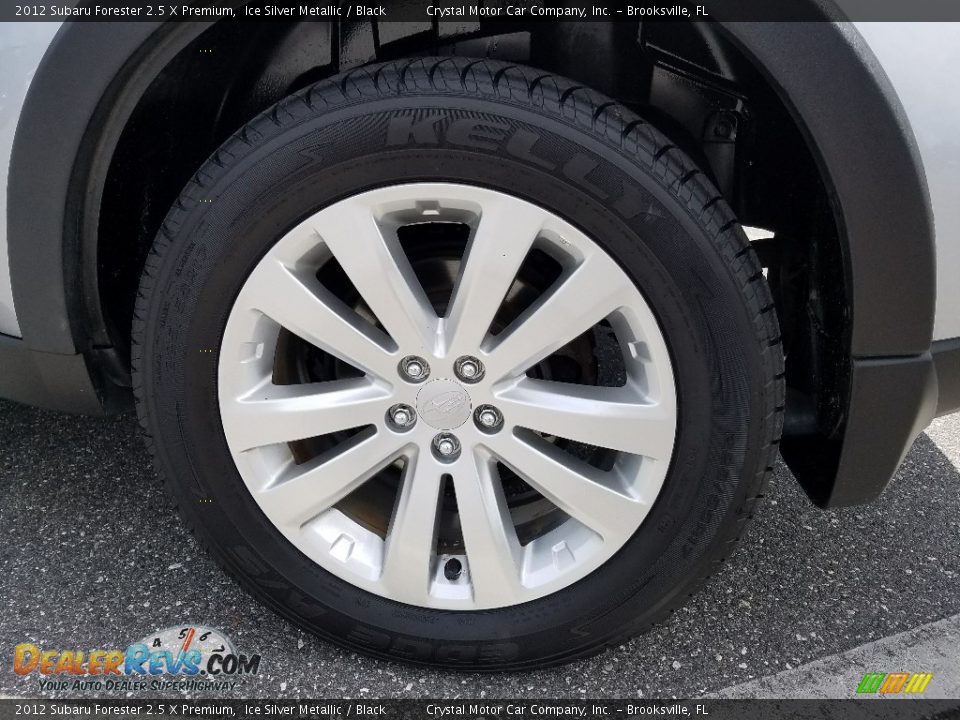 2012 Subaru Forester 2.5 X Premium Ice Silver Metallic / Black Photo #20
