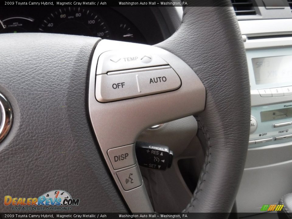 2009 Toyota Camry Hybrid Magnetic Gray Metallic / Ash Photo #20