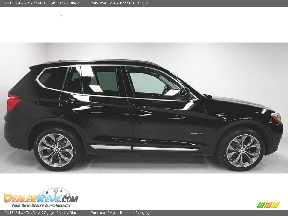 2015 BMW X3 xDrive28i Jet Black / Black Photo #6