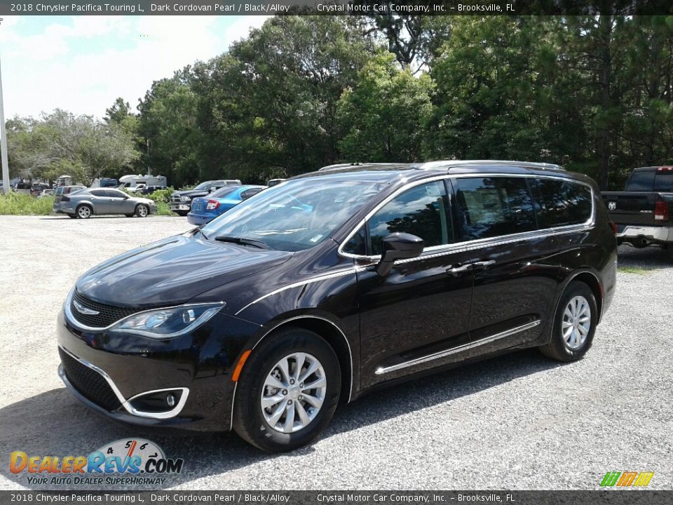 2018 Chrysler Pacifica Touring L Dark Cordovan Pearl / Black/Alloy Photo #1