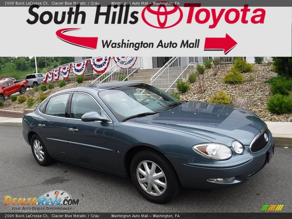 2006 Buick LaCrosse CX Glacier Blue Metallic / Gray Photo #1