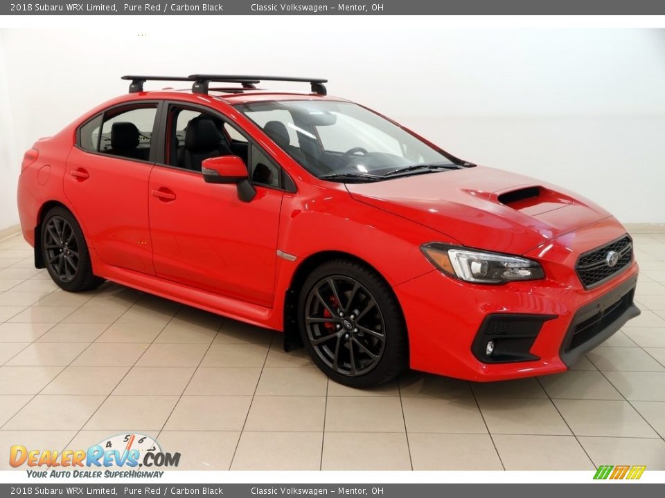 Front 3/4 View of 2018 Subaru WRX Limited Photo #1