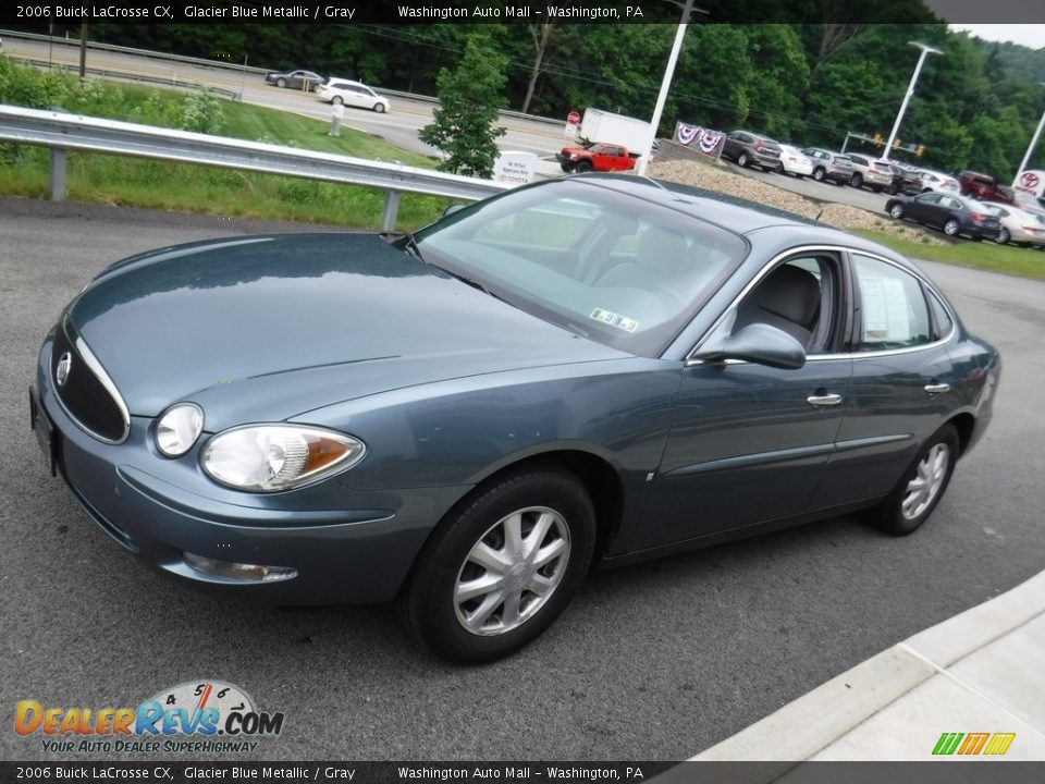 2006 Buick LaCrosse CX Glacier Blue Metallic / Gray Photo #5