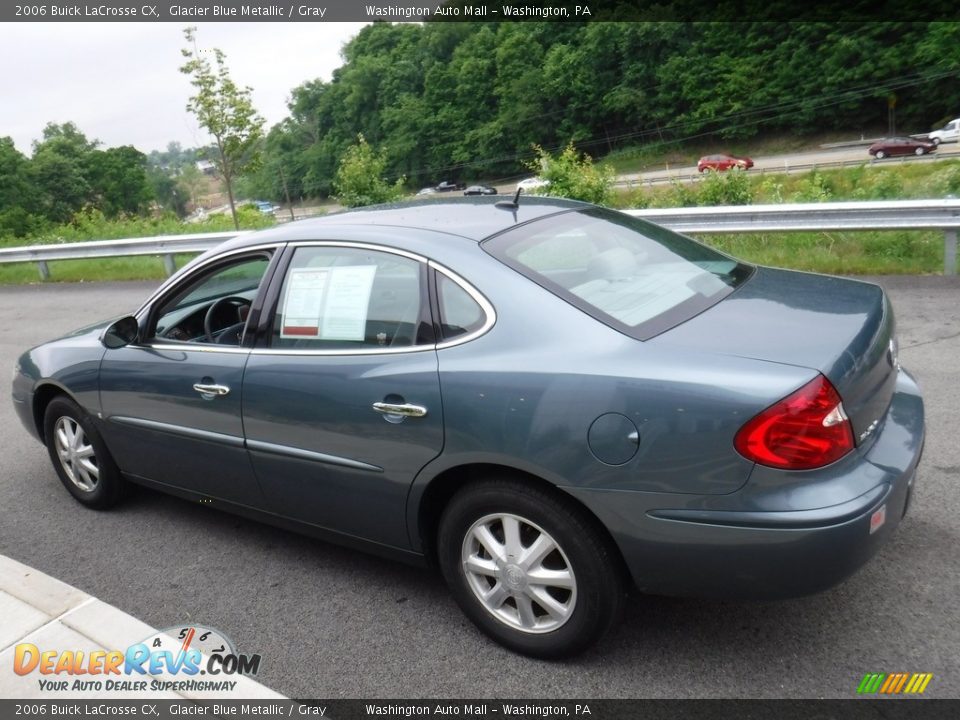 2006 Buick LaCrosse CX Glacier Blue Metallic / Gray Photo #6