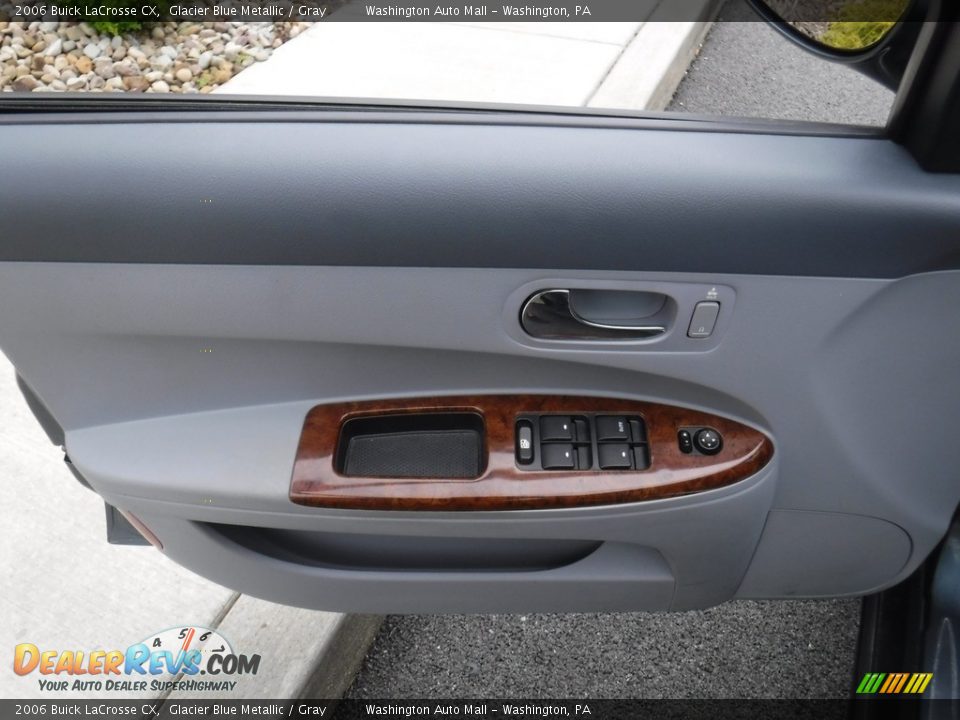 2006 Buick LaCrosse CX Glacier Blue Metallic / Gray Photo #9
