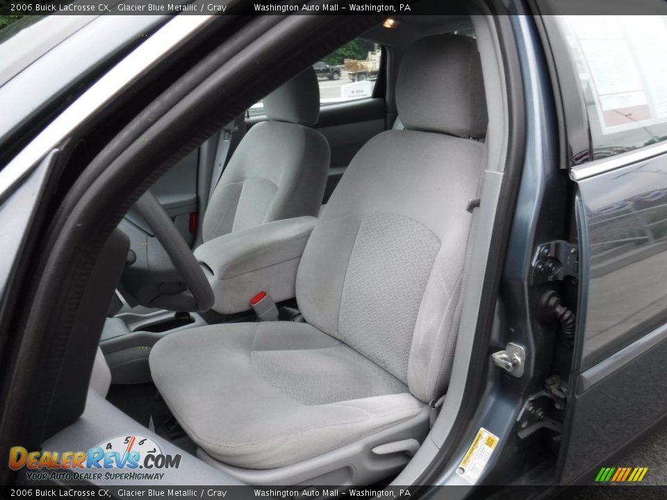 2006 Buick LaCrosse CX Glacier Blue Metallic / Gray Photo #10