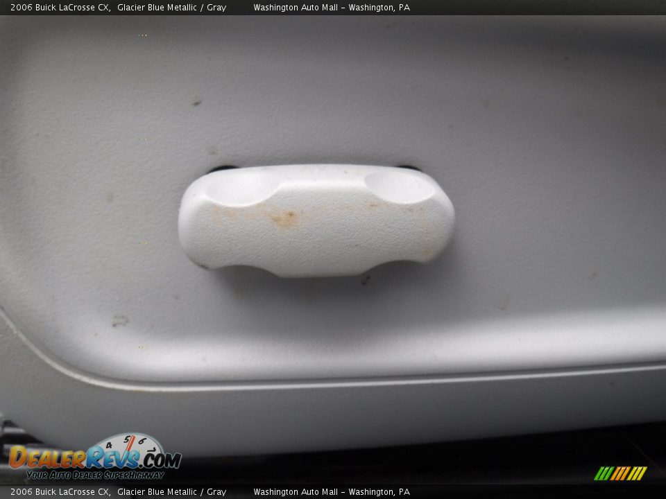 2006 Buick LaCrosse CX Glacier Blue Metallic / Gray Photo #11