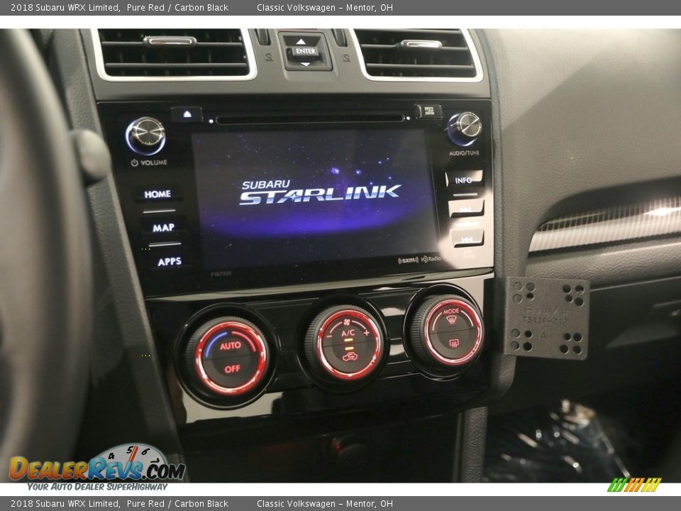 Controls of 2018 Subaru WRX Limited Photo #9