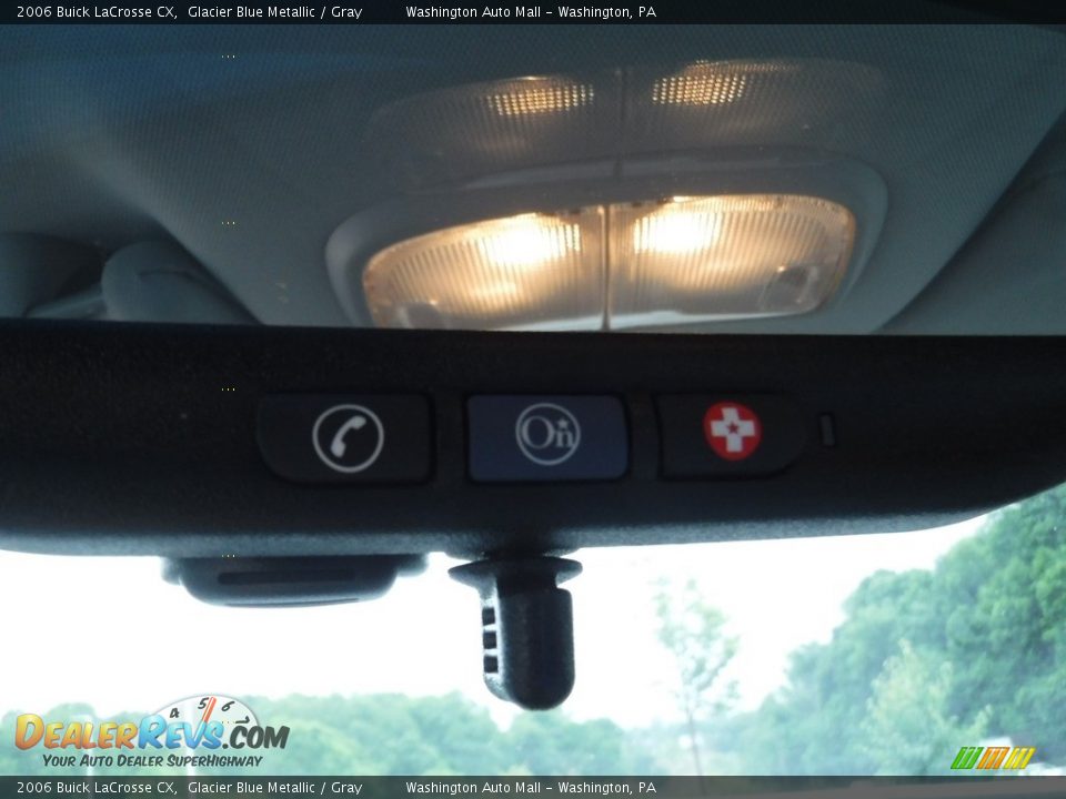 2006 Buick LaCrosse CX Glacier Blue Metallic / Gray Photo #13