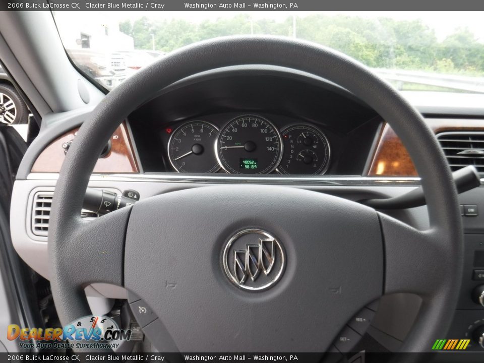 2006 Buick LaCrosse CX Glacier Blue Metallic / Gray Photo #14
