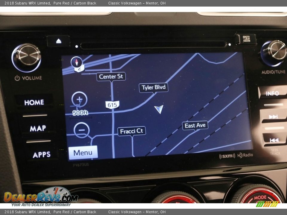 2018 Subaru WRX Limited Pure Red / Carbon Black Photo #17