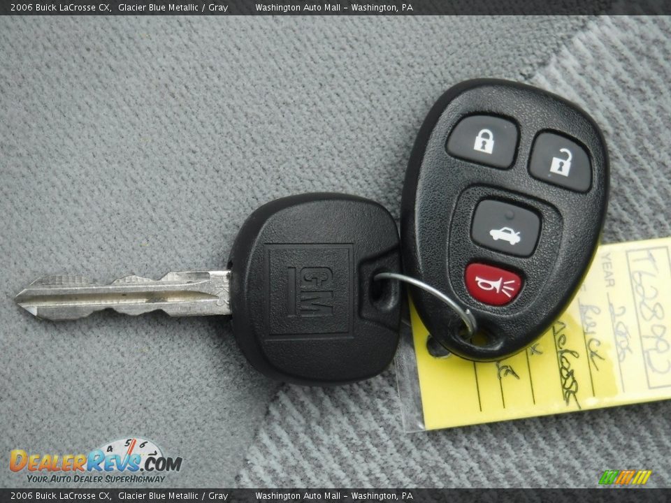 2006 Buick LaCrosse CX Glacier Blue Metallic / Gray Photo #18