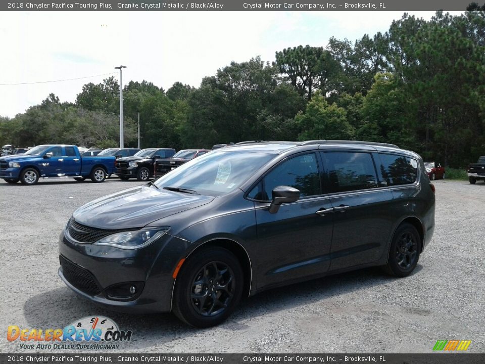 2018 Chrysler Pacifica Touring Plus Granite Crystal Metallic / Black/Alloy Photo #1