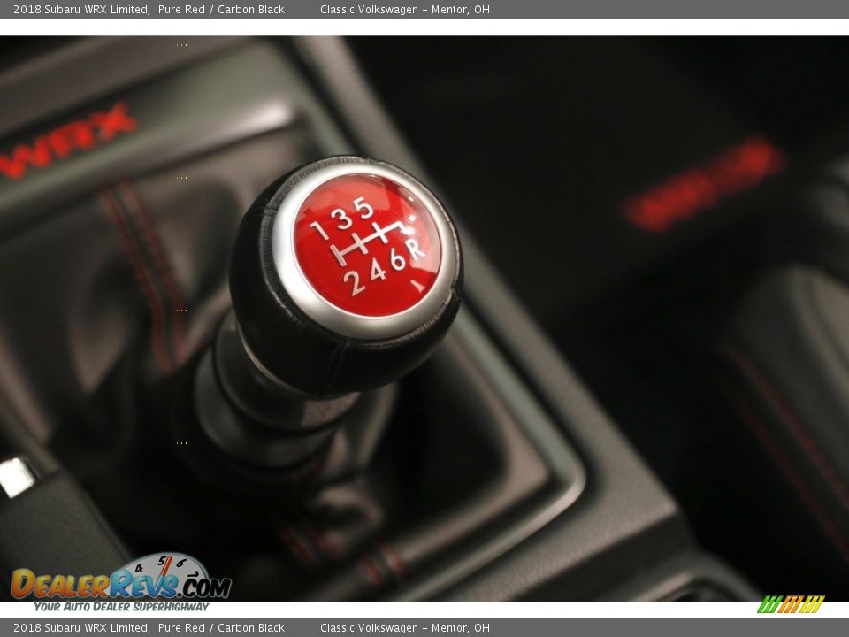2018 Subaru WRX Limited Shifter Photo #19