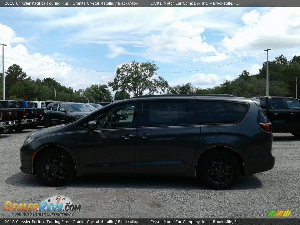 2018 Chrysler Pacifica Touring Plus Granite Crystal Metallic / Black/Alloy Photo #2