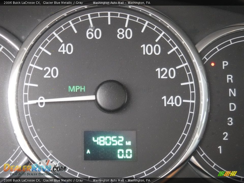 2006 Buick LaCrosse CX Glacier Blue Metallic / Gray Photo #20