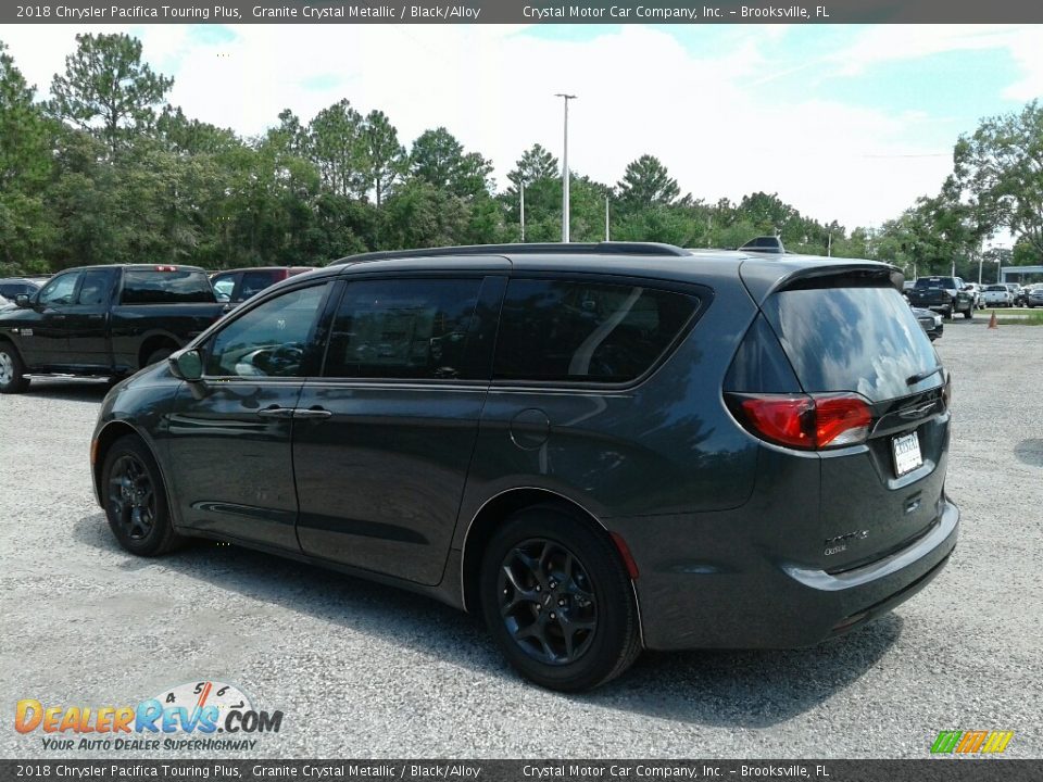 2018 Chrysler Pacifica Touring Plus Granite Crystal Metallic / Black/Alloy Photo #3