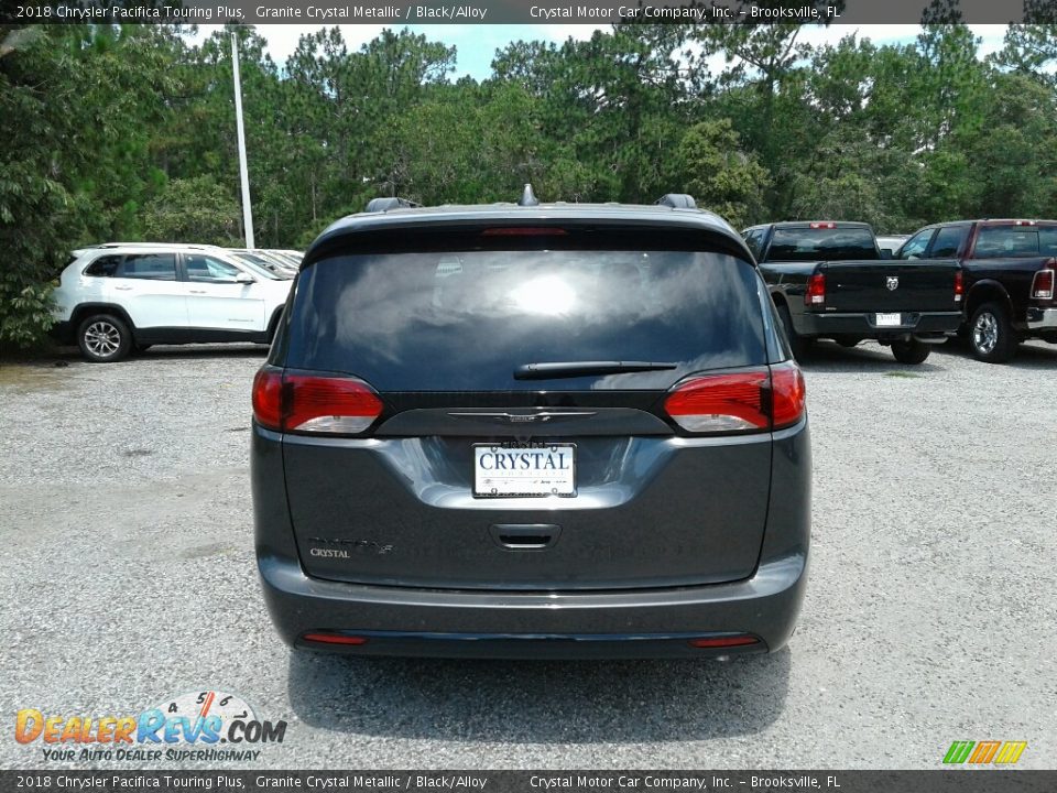 2018 Chrysler Pacifica Touring Plus Granite Crystal Metallic / Black/Alloy Photo #4