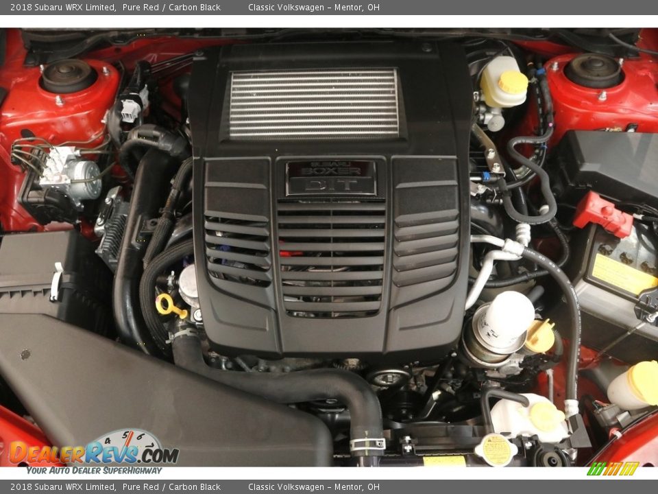 2018 Subaru WRX Limited 2.0 Liter DI Turbocharged DOHC 16-Valve VVT Horizontally Opposed 4 Cylinder Engine Photo #25