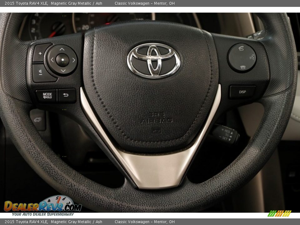 2015 Toyota RAV4 XLE Magnetic Gray Metallic / Ash Photo #6
