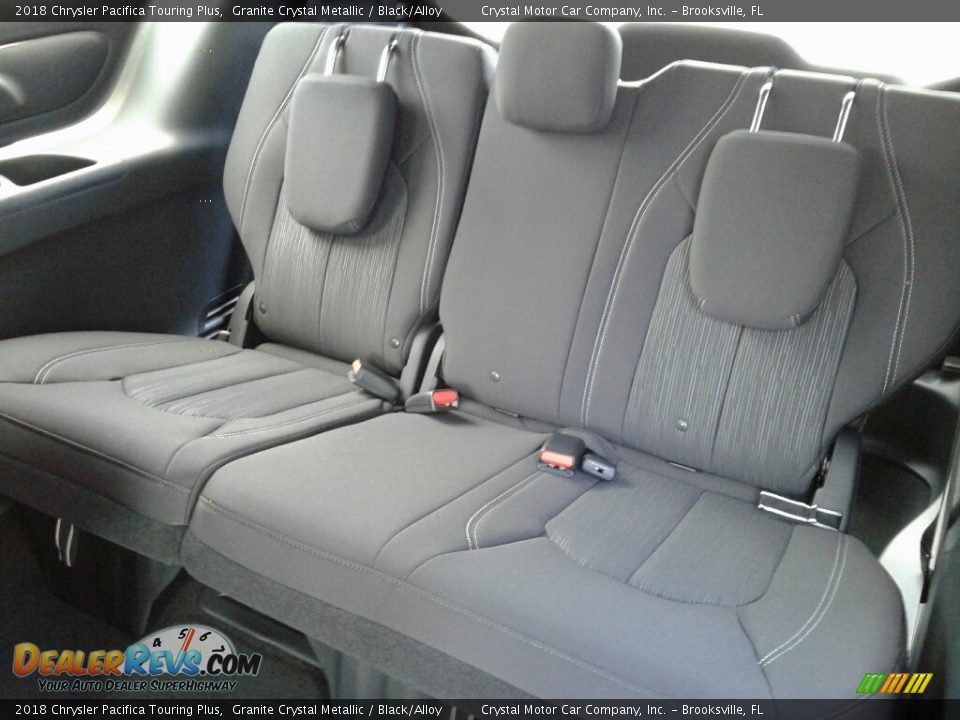 2018 Chrysler Pacifica Touring Plus Granite Crystal Metallic / Black/Alloy Photo #11