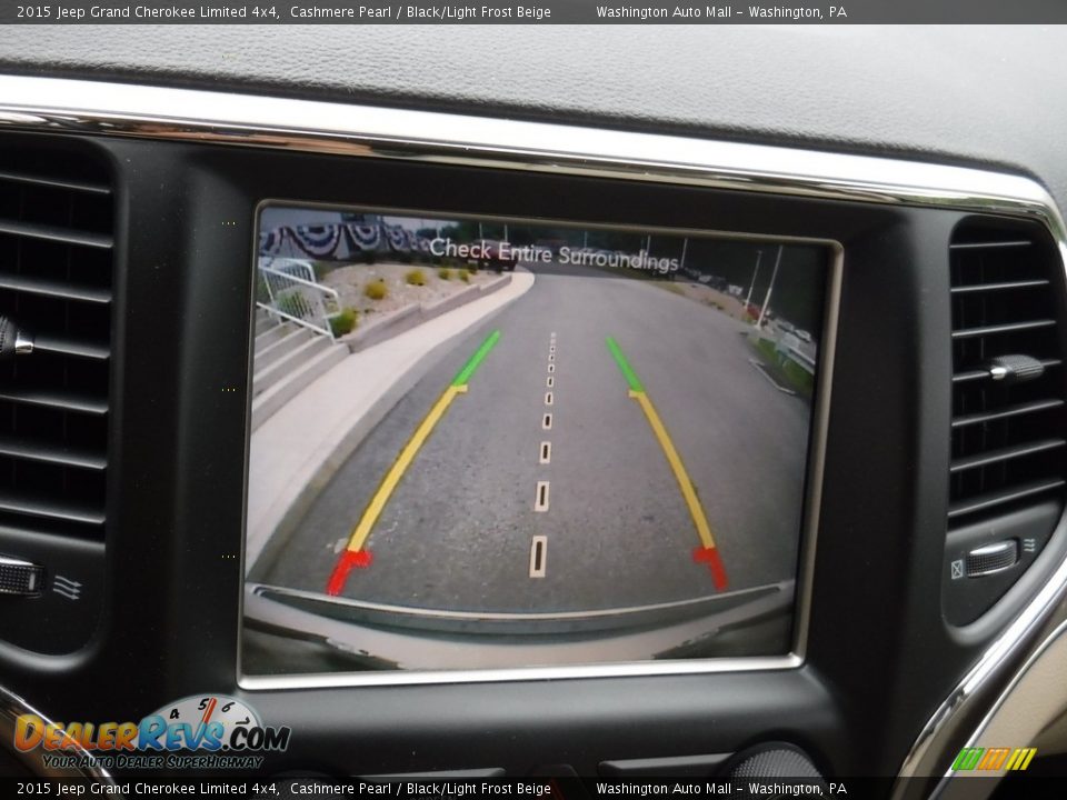 2015 Jeep Grand Cherokee Limited 4x4 Cashmere Pearl / Black/Light Frost Beige Photo #19