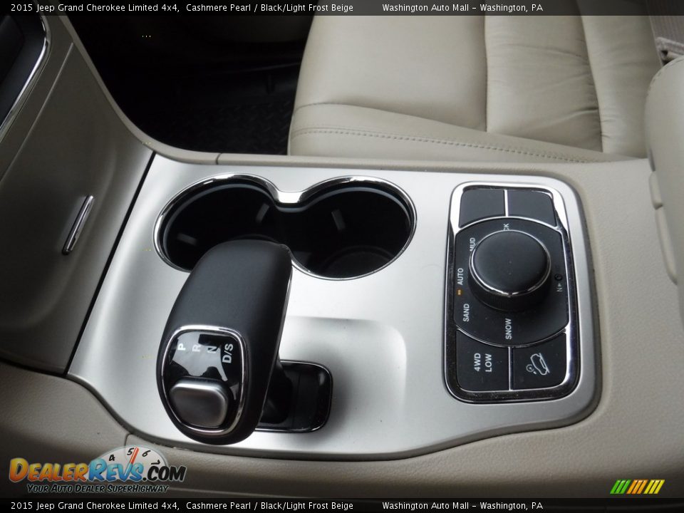 2015 Jeep Grand Cherokee Limited 4x4 Cashmere Pearl / Black/Light Frost Beige Photo #22