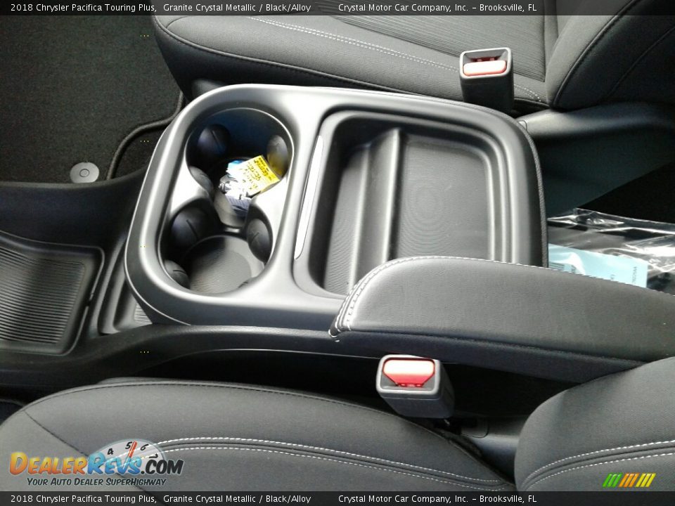 2018 Chrysler Pacifica Touring Plus Granite Crystal Metallic / Black/Alloy Photo #18