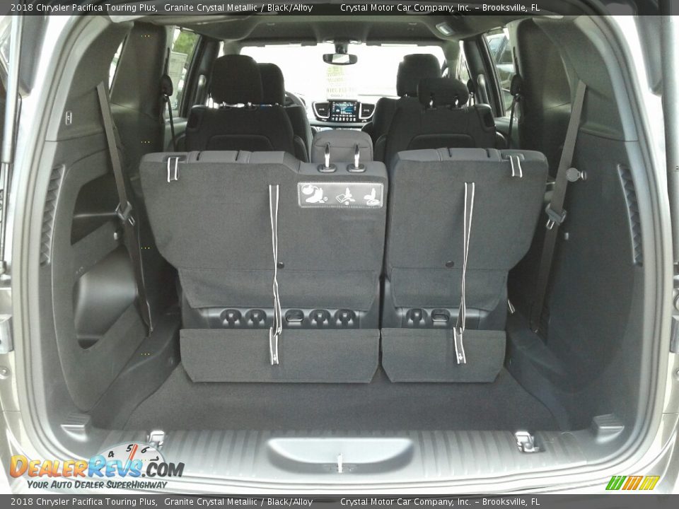 2018 Chrysler Pacifica Touring Plus Granite Crystal Metallic / Black/Alloy Photo #19